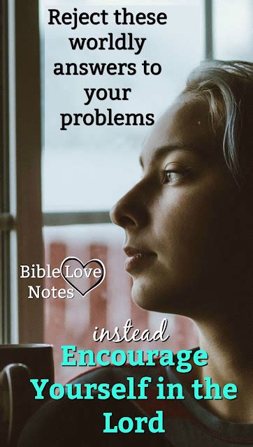 Bible Love Notes: Encourage Yourself in the Lord