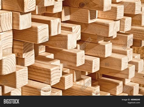 Natural Wood Lath Image & Photo (Free Trial) | Bigstock