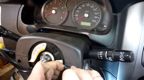 Как снять руль и AirBag на Suzuki Liana, Aerio - YouTube