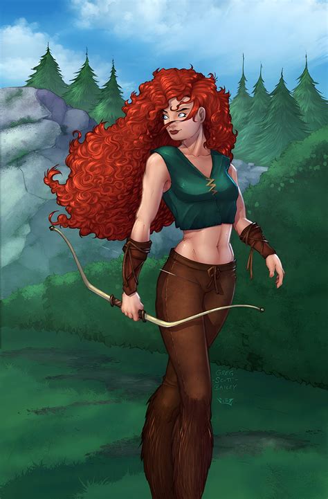 Princess Merida | Merida from Disney Brave 2012 (by Greg Scott Bailey