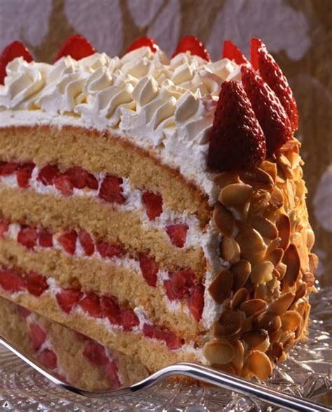 strawberry gateau vegetarian society