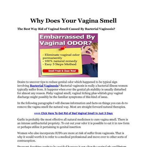 Why Does Your Vagina Smell.docx | DocDroid