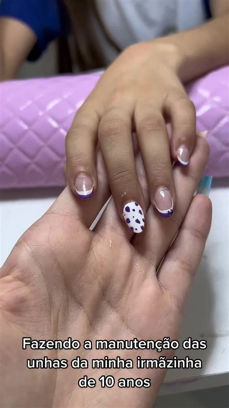 Unha Para Criança De 10 Anos Pequena - Desenhos De Unhas Passo A Passo Para Criancas Unhas Decoradas Com