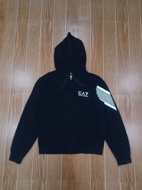 Emporio Armani EA7, Men's Fashion, Tops & Sets, Hoodies on Carousell