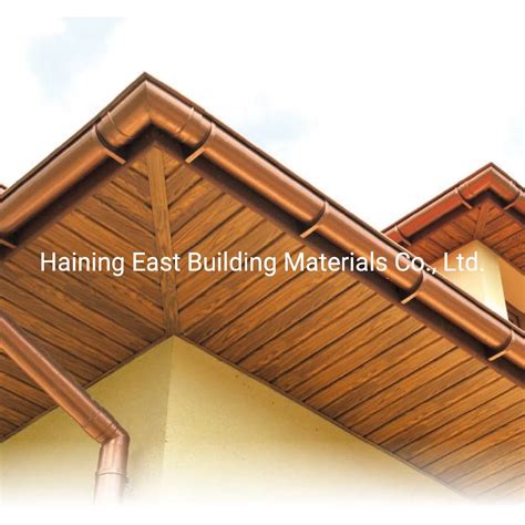 PVC Woodgrain Vinyl Soffit 300mm Foiled PVC External Solid Vented