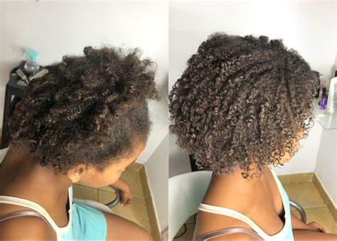 Cabelo Crespo Relaxamento Antes Depois - Soltura dos cachos 😍 | Relaxamento antes e depois, Finalização cachos ...