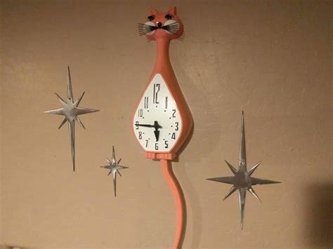 pin  mcm wall clock clock decor
