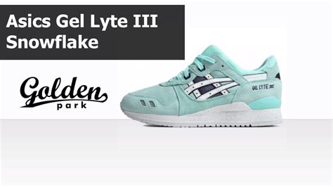 Обзор Asics Gel Lyte III Snowflake, асикс гель лайт - YouTube