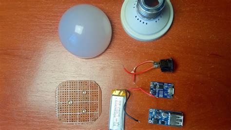 LED лампочка с аккумулятором своими руками - YouTube