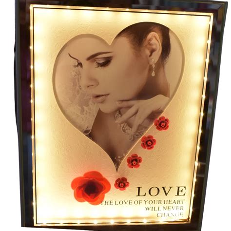 led light photo frame