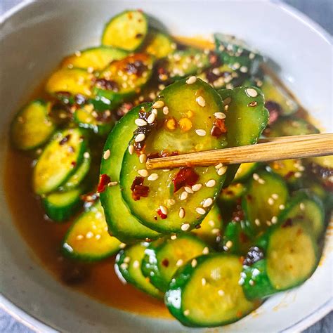 Cucumbers With Asian Sauce at Clarence Swingle blog