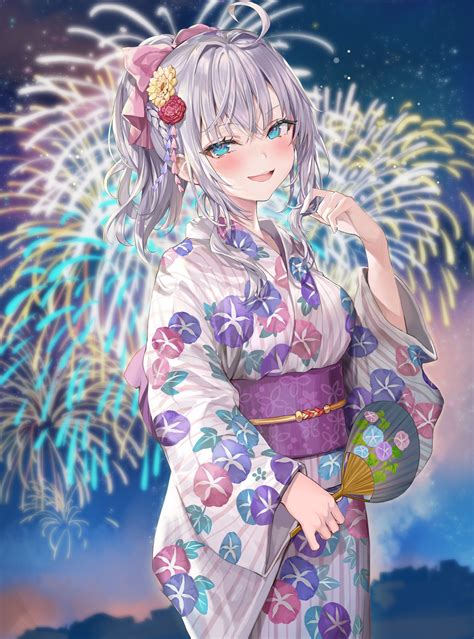 Alisa Mikhailovna Kujou aka Alya-san [Roshidere] : r/AnimeGirlsInKimonos