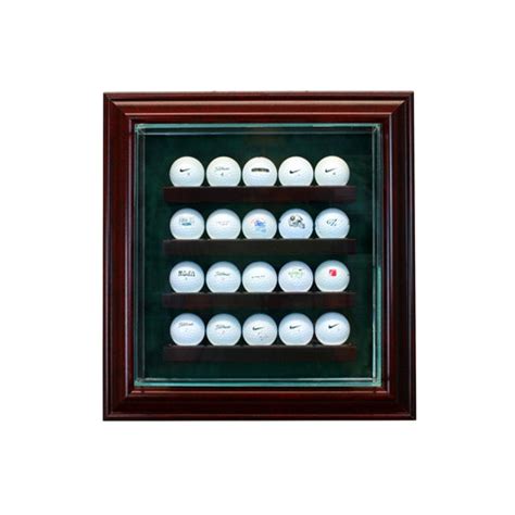 Wall Mounted Golf Ball Hole In One Personalized Display Case