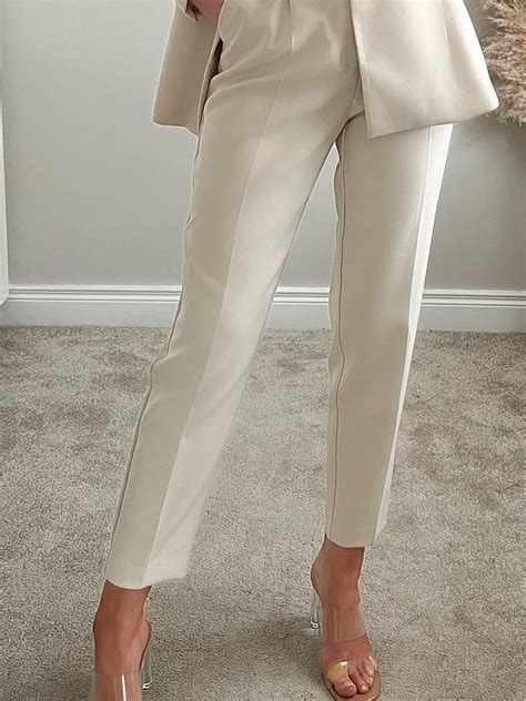 Regular Fit Plain Urban Pants | stylewe