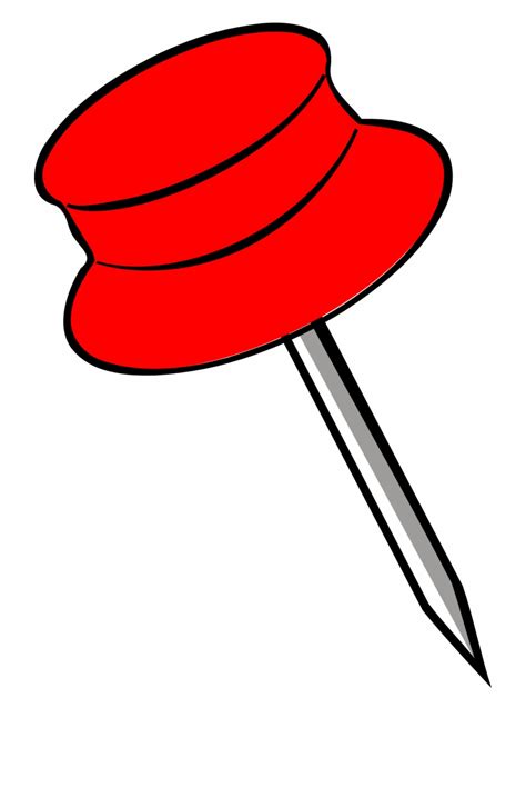 push pin clipart transparent background  clipart library