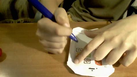 как сделать iphone из бумаги - YouTube