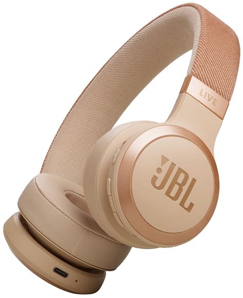 Безжични слушалки JBL - Live 670NC, ANC, Sandstone | Ozone.bg