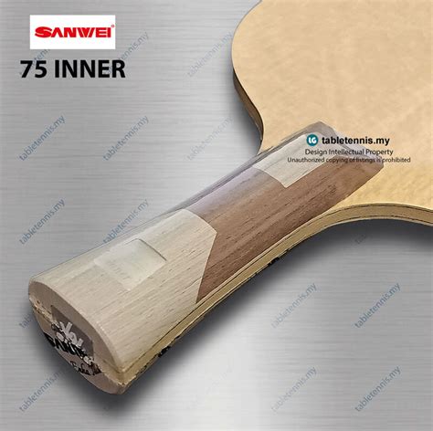 Sanwei Blade Sanwei 75 Inner FL Composite Carbon Table Tennis Blade ...