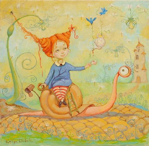 Зацелованные солнышком... Картины Кати Дудник – Art-Dot