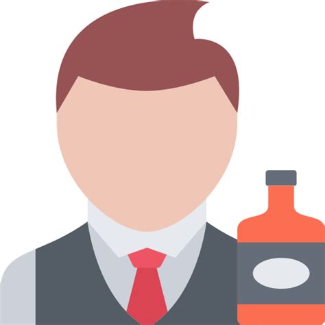 Barman Coloring Flat icon