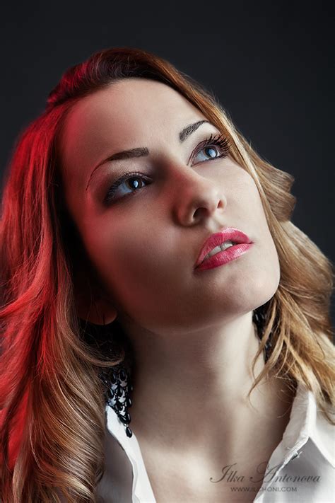 ILKA ANTONOVA » Kristina Petrova in the studio