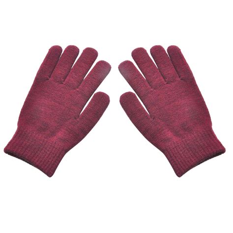 Wozhidaoke Winter Gloves Men'S And Women'S Knitted Woolen Gloves ...