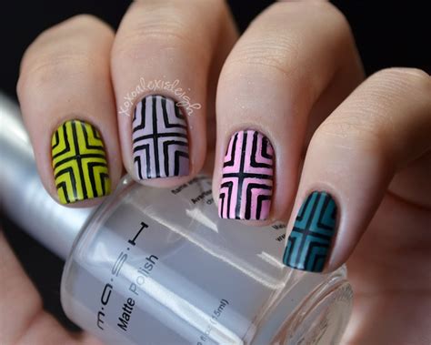 squares sharpie nail art sharpie nails nail art