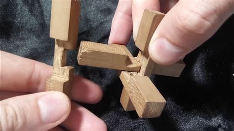 Разборка + подсказка головоломки двойной Крест 3D (головоломка адмирала ...