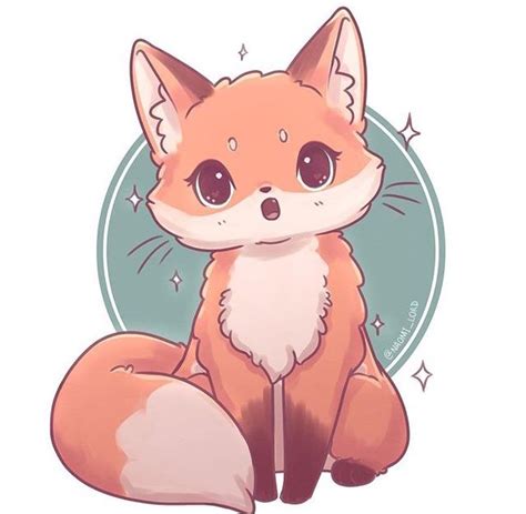 How to draw chibi fox - dasecams