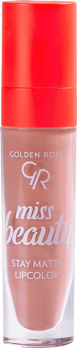 GOLDEN ROSE Червило stay matte Nr. 03 rose wood, 5,5 ml Пазарувайте ...