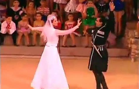 Famous Georgian dance from “Daisi” opera presented as Armenian ...
