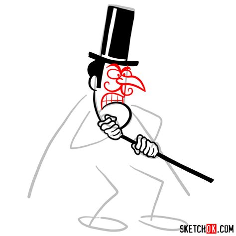 How to Draw Snidely Whiplash: Crafting Classic Villainy