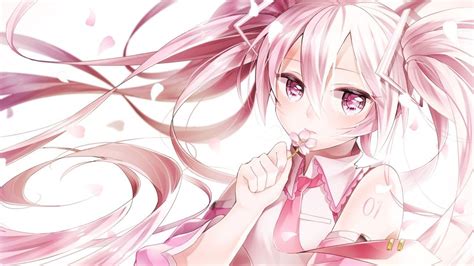 Pink Miku Desktop Wallpapers - Wallpaper Cave