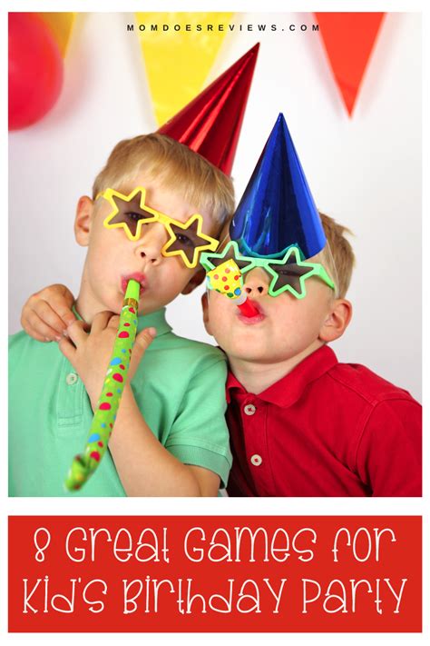 Birthday Blast: 8 Original Games for a Kid’s Birthday Party - Mom Does ...
