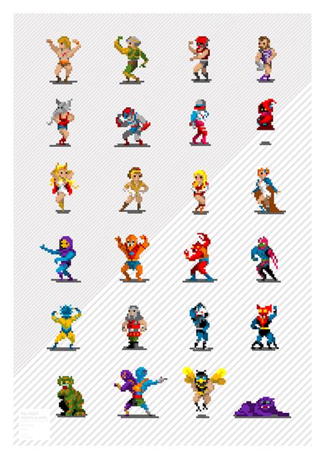Pixel Art Characters :: Behance