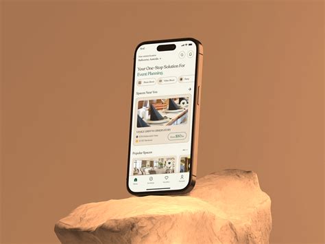 Effortless Event Space Booking Mobile App Design by Jubaer UX/UI