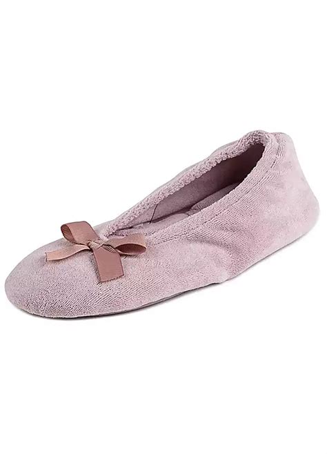 Isotoner Ballerina Slippers With Rubber Sole Cheap Sale | bellvalefarms.com