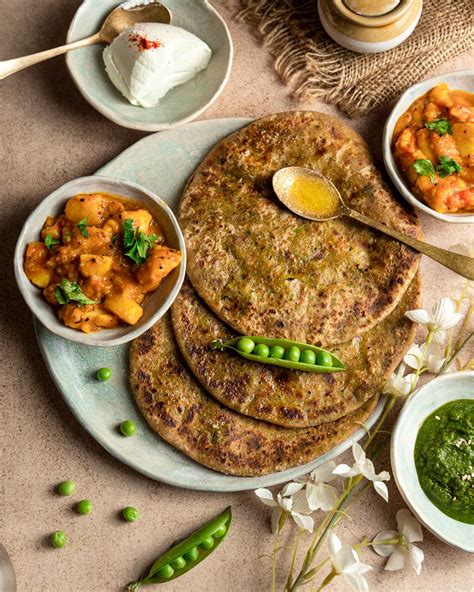 Mom’s Matar Paratha - ArpitasFoodPod