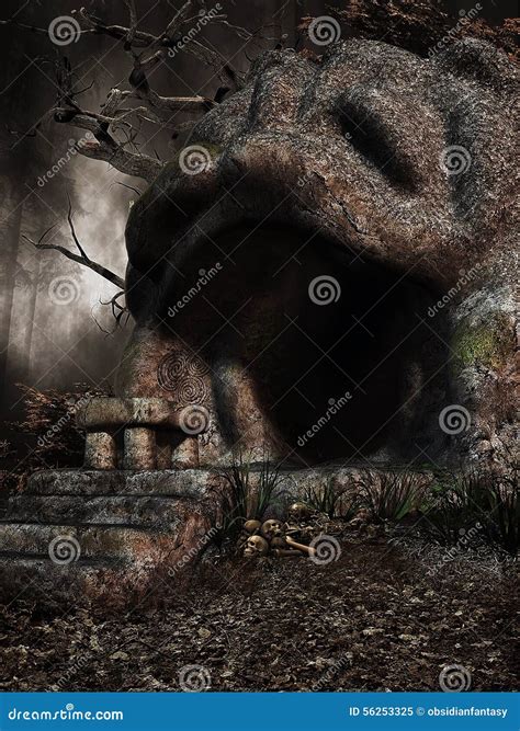 Guard Near Stairs In The Mountain Cave Of Mt 2
