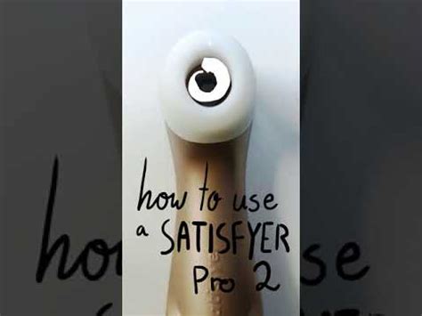 How to use a Satisfyer Pro 2 - YouTube