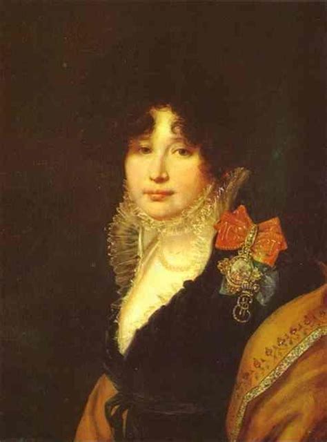 Orest Kiprensky. Portrait of the Princess A. V. Scherbatova.