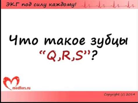 Урок 2 Видеокурс ЭКГ под силу каждому - YouTube