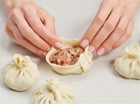 Хинкали на сковородке – пошаговый рецепт приготовления с фото
