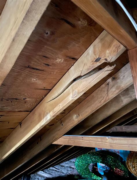 Splintered Wood Supporting Garage Door Rails : r/fixit