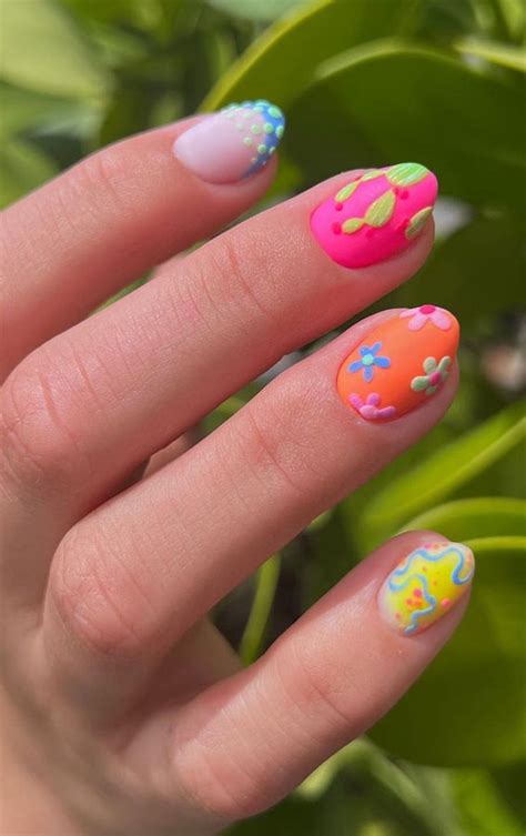 50+ Cute Summer Nail Designs : Bold and Pretty Nails