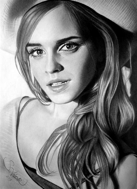 Emma Watson - Drawing Skill