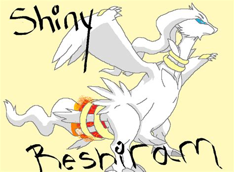 Shiny Reshiram by SandPath101 on DeviantArt