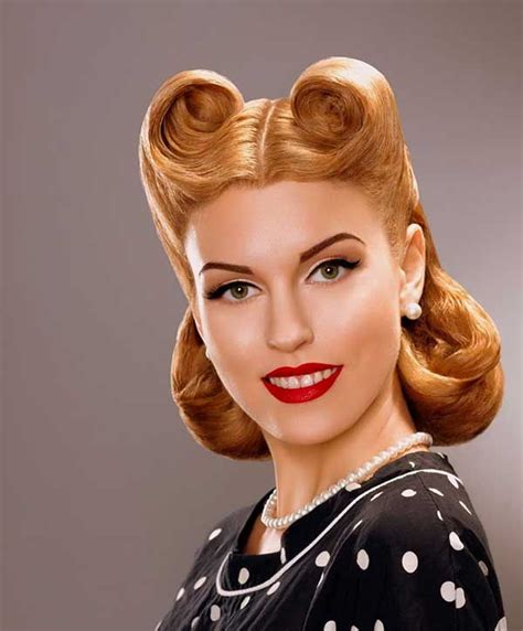Penteados Anos 50 Feminino
