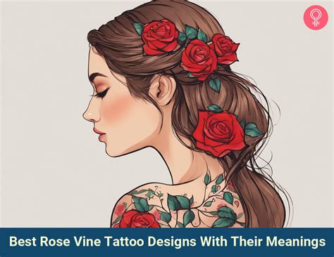 75 Best Rose Vine Tattoo Designs With Their Meanings