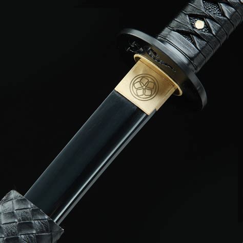 Obsidian Katana | Handmade Japanese Obsidian Katana With Black Blade